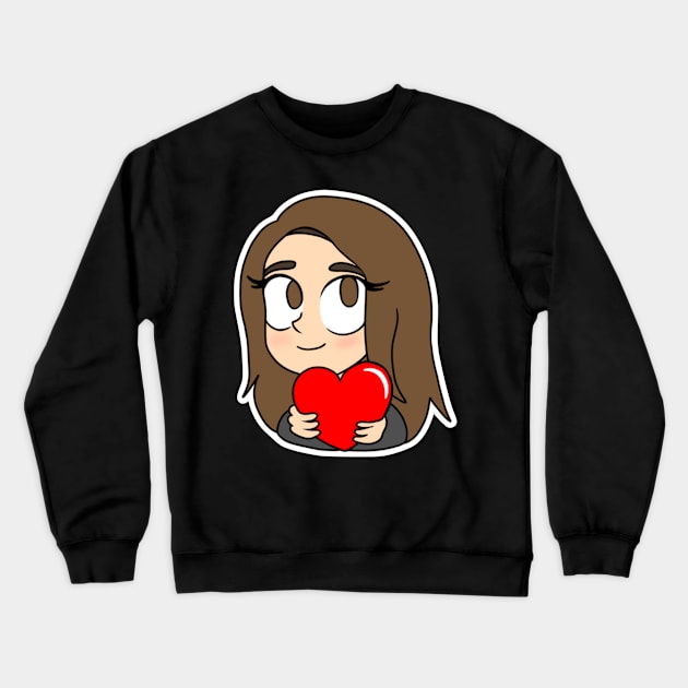 AimeeLoves Crewneck Sweatshirt by Tait Creations